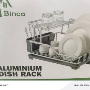 BINCA ALUMINIUM DISH RACK
STRONG AND DURABLE