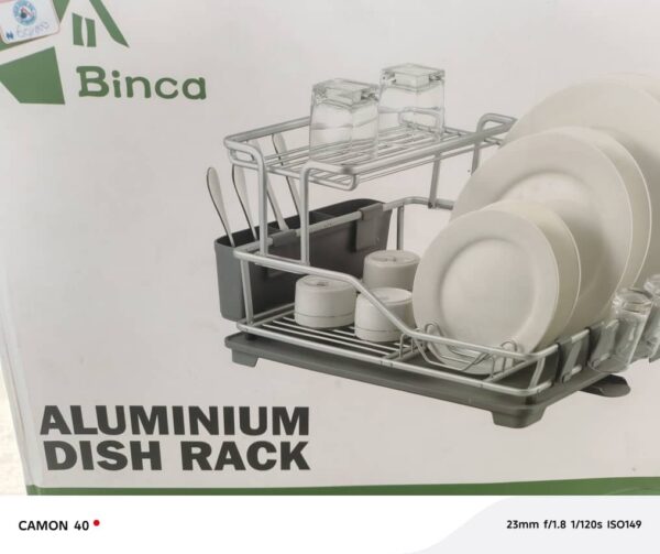 BINCA ALUMINIUM DISH RACK
STRONG AND DURABLE